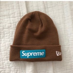 Supreme Box Logo Beanie FW18 Rust